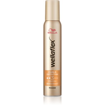 Wella Wellaflex Curls Definition spuma pentru par ondulat si cret - imagine 2